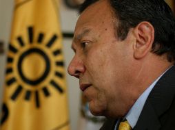 El líder del PRD Jesús Zambrano pide que las sanciones sean justas para todos los aspirantes a la presidencia. NTX  /