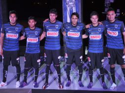 El equipo Rayados de Monterrey, presentó su tercer uniforme. NOTIMEX  /