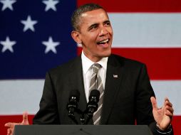 Obama se comprometió a seguir trabajando con el Congreso, los estados y los líderes empresariales para llevar al país adelante. AP  /