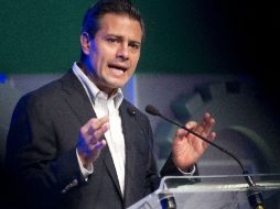 El ex gobernador mexiquense visita Guadalajara; por la mañana se reunió ante industriales.  /