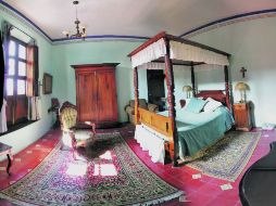 Las recámaras destacan por su diseño: un sueño al estilo Maximiliano de Habsburgo. ESPECIAL  /