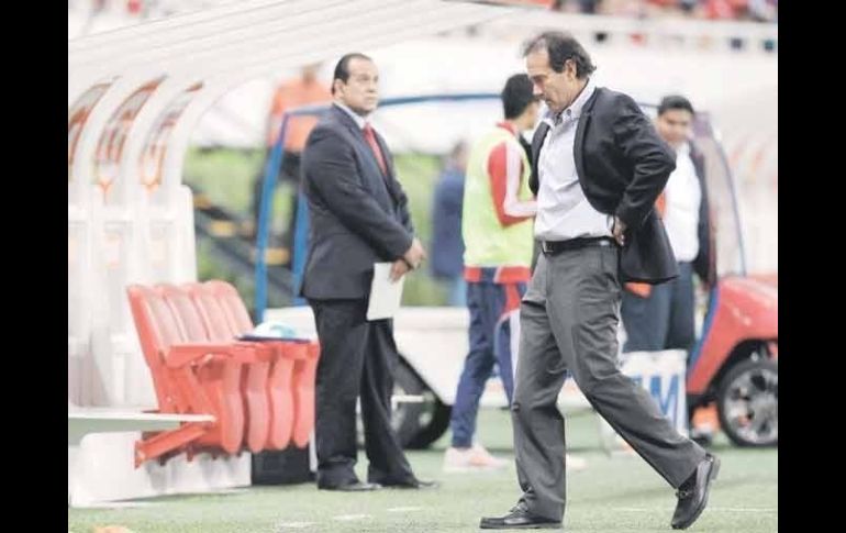 El ''Sheriff'' dio anoche un paso al costado al consumarse la derrota ante Xolos de Tijuana por 2-0 en el Estadio Omnilife. MEXSPORT  /