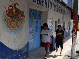 Vista de la entrada principal de de la discoteca El Ranchón. EFE  /