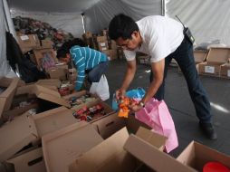 Centros de acopio para apoyar a los tarahumaras se han abierto en varias partes del país, como este en ciudad de México. REUTERS  /