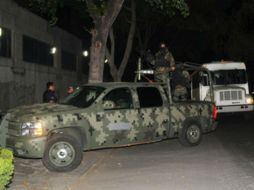 Militares también detuvieron a varios sujetos presuntamente vinculados con el “cártel del Pacífico”. ARCHIVO  /