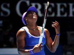 Williams comenta haber perdido el partido por los 37 errores que cometió. EFE  /