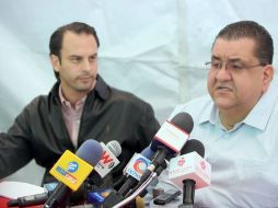 El presidente municipal interino, Francisco Ayón López, dijo que será mañana cuando anuncie quién quedará en lugar de Navarro Gárate.  /