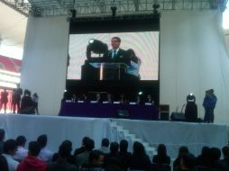 La sede de la asamblea de los Jóvenes Empresarios de Coparmex-Jalisco, fue el Estadio Omnilife.  /