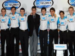 El equipo tiene dos nuevos integrantes para este año: Franco Aragonés y Diego Menchaca. Imagen tomada de escuderiatelmex.com. ESPECIAL  /