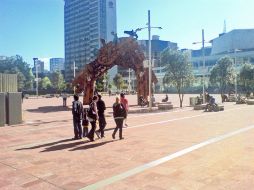 Autoridades municipales tienen potestad de desalojar a aquellos que acampen en el centro de la ciudad en virtud de un fallo. ESPECIAL  /