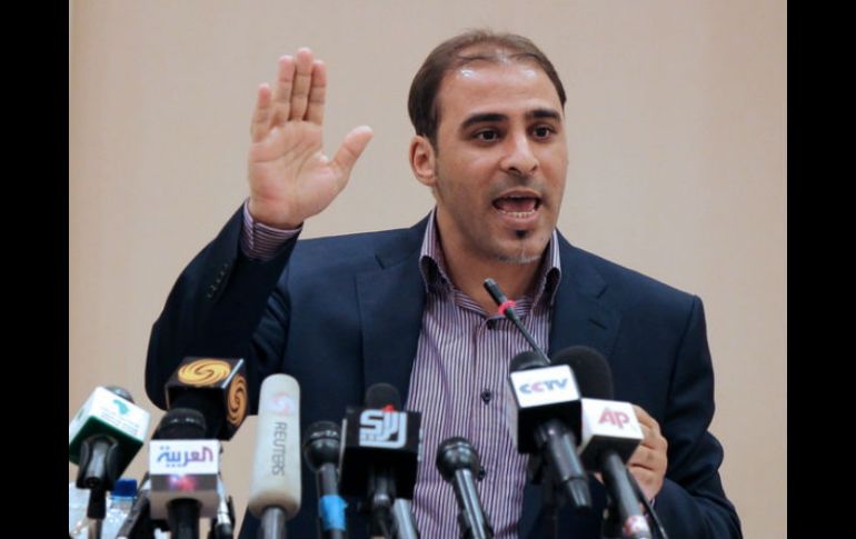 El portavoz se encontraba en paradero desconocido, aunque realizó varias intervenciones a través de distintos medios. EFE  /