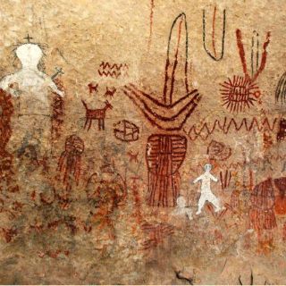 INAH estudia rescate de arte rupestre de la 'Cueva de las Monas'