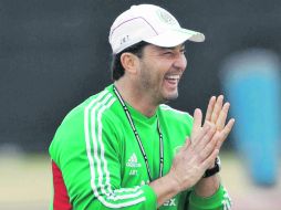 Es el segundo año del ''Chepo'' de la Torre al frente del Tricolor. MEXSPORT  /