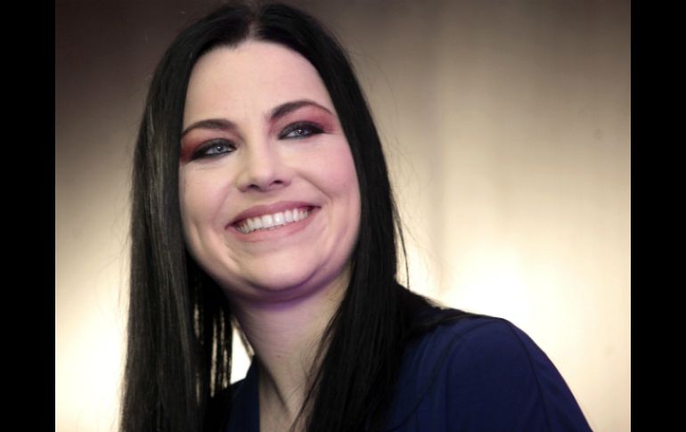 Amy Lee señala que la banda mostrará su crecimiento musical en su gira por México. EL UNIVERSAL  /