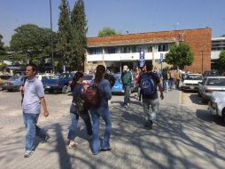 Se espera la asistencia de alumnos del CUCEI, así como de los diversos centros universitarios. ARCHIVO  /