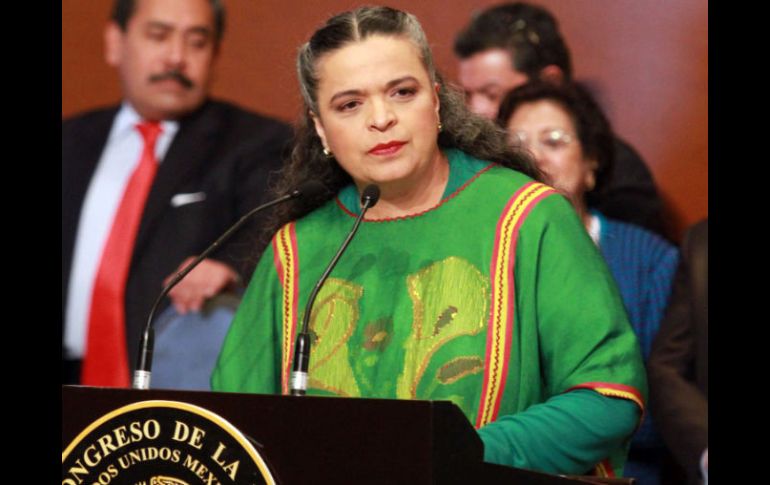 Beatriz Paredes dijo que tiene capacidad de escuchar y por eso quiere el GDF. NTX  /