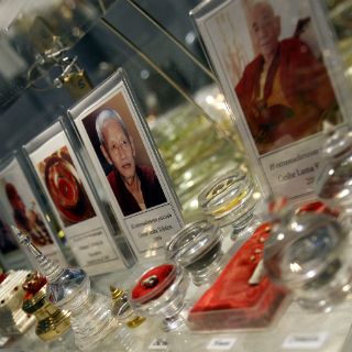 Desde el Tibet, reliquias por la Paz en Guadalajara