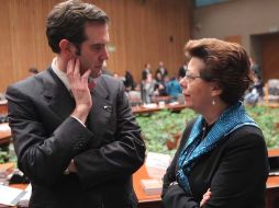 Consejeros del IFE durante la sesión de este miércoles. NTX  /