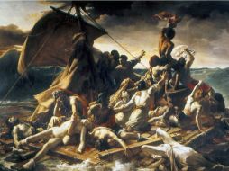 La barca de las medusas; obra de Gericault que narra el momento decisivo de una tragedia real. ARCHIVO  /