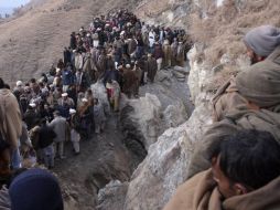 Los accidentes mineros son relativamente frecuentes en Pakistán. EFE  /