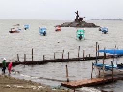 De acuerdo con la Conagua, el temporal de lluvias de 2011 le permitió un aumento de apenas 24 centímetros. ARCHIVO  /