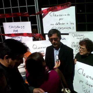 Clausuran simbólicamente la CEDHJ