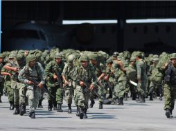 Las firmas contratistas de EU capacitarán a las fuerzas de seguridad mexicanas. ARCHIVO  /