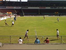 El conjunto zapopano entrenó esta mañana bajo las órdenes de Álvaro Galindo y Paco Chávez.  /