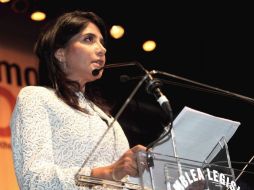 La legisladora Alejandra Barrales dice que seguirá siendo un factor de unión dentro de su partido y no refutará el resultado. ARCHIVO  /