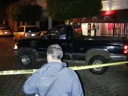 El hombre murió dentro de su camioneta una Dodge Ram pick up. ESPECIAL  /