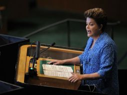 Dilma Rousseff llamó a los movimientos sociales a tener una amplia participación en esa cumbre. AFP  /