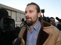 Nicolas Lucciardi, hijo del Jean-Claude, tras una inspección realizada por El juez de instrucción. ARCHIVO  /
