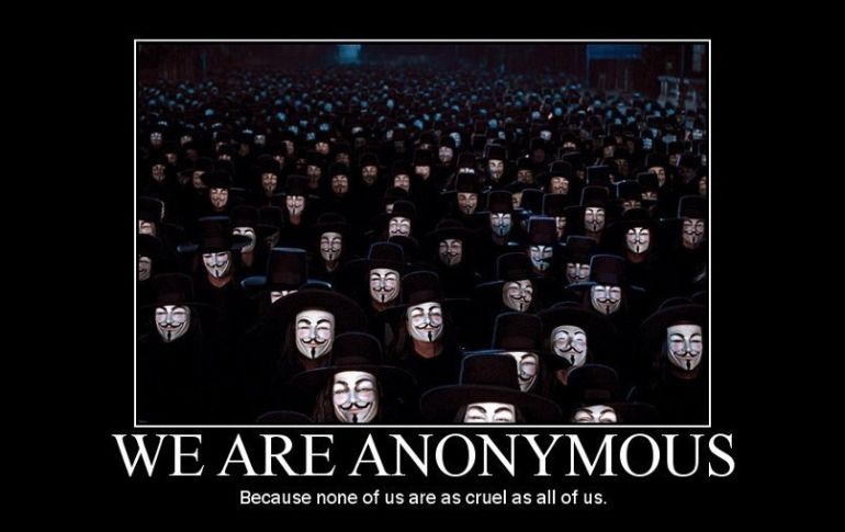 Anonymous atacó con éxito los sitios de Segob y el Senado mexicano. ARCHIVO  /