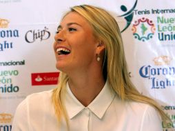 Sharápova podría anunciar en breve la fecha de la boda. MEXSPORT  /