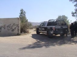 Policía de Tonalá acudió a un terreno baldío, en donde se encontraba el cuerpo.  /