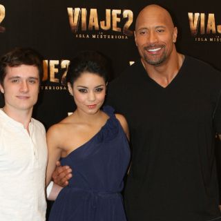 Dwayne Johnson y Vanessa Hudgens están en México de promoción