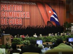 Vista general de la primera Conferencia Nacional del Partido Comunista de Cuba que se realiza en La Habana. EFE  /