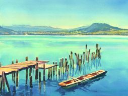 En Zirahuén se localiza una de las tres tirolesas más extensas del país.  /