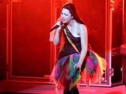 Evanescence detona energía en su concierto ofrecido esta noche en el Auditorio Telmex.  /