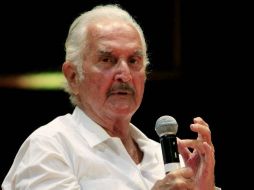 Carlos Fuentes fue invitado especial a la séptima edición del Hay Festival en Cartagena. EFE  /