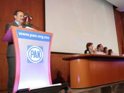 Gustavo Madero exigió a las autoridades electorales revisar los vínculos financieros y personales de los candidatos.ARCHIVO  /