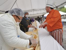 El tamal también fue parte de la Tercera Muestra Gastronómica Monterrey 2012. EL UNIVERSAL  /