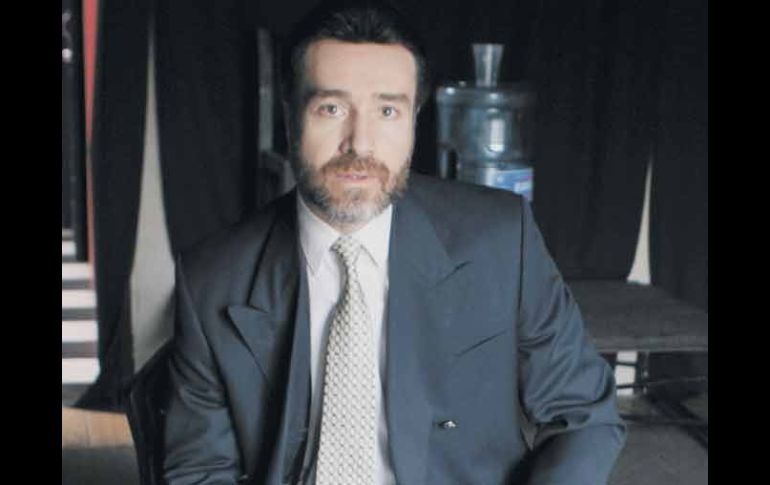 Odiseo hace un alto en las telenovelas para dedicarse de lleno al cine y al teatro. EL UNIVERSAL  /