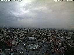 Imagen panorámica de Guadalajara desde la zona de la Minerva. Cortesía de www.webcamsdemexico.com. ESPECIAL  /