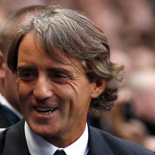 Mancini niega ahora problemas con Tévez