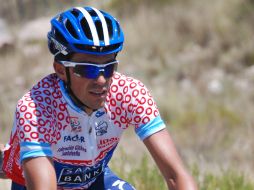 El ciclista español Alberto Contador compitió el sábado 28, en la sexta etapa del Tour de San Luis. EFE  /