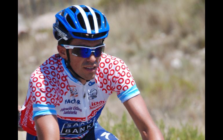 El ciclista español Alberto Contador compitió el sábado 28, en la sexta etapa del Tour de San Luis. EFE  /