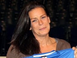 Pa princesa rebelde de Mónaco, ahora se dedica a su fundación contra el Sida. AFP  /