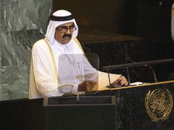 'No pedimos una intervención militar, sino que abogamos por la presión económica', declaró Hamad bin Jassim al Thani.  /