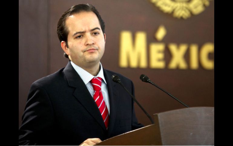 Alejandro Poiré, titular de la Segob dice que los ex funcionarios están en una serie de indagatorias previas. ARCHIVO  /